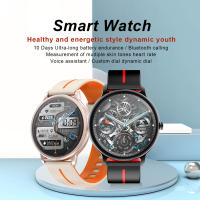 Reloj Inteligente NORTH EDGE G98 con Pantalla AMOLED Moda Medición de Oxígeno y Presión Sanguínea 150+ Modo de Ejercicio Pasos Calorías Material de Banda de Goma Color Negro Forma Redonda - details 0