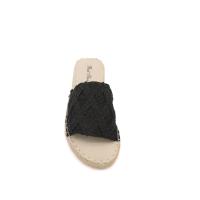 Calzados Soraia, sandalia de yute y tejido tipo macramé, sandalias planas, Sandalias verano, Zapatos para mujer - details 6