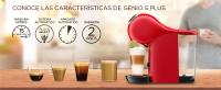 Cafetera cápsulas Krups Genio S Plus, Nescafé Dolce Gusto, 0,8 L, 15 bares, control táctil, selección temperatura y tamaño taza - details 0