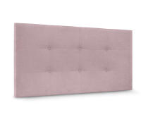 DHOME Cabecero Capitone Tapizado Polipiel o Tela Acualine con 8cm de Grosor Cabezales de Cama Acolchado Capitoné Cabeceros de Cama (Salmón Tela) - details 0