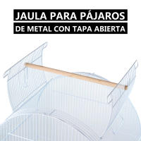Jaula SMELL & SMILE para Pájaros con Comedero y Palos - details 5