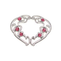 1 par de piercing falso de tamaño ajustable, anillo de acero inoxidable, escudo, joyería corporal, joyería para mujer - details 7