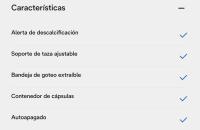 Cafetera cápsulas DeLonghi Genio S, Nescafé Dolce Gusto, Máquina de café eléctrica en cápsulas, 0,8 L, 15 bares, pantalla táctil, estilo moderno - details 5