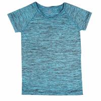 Camiseta deportiva profesional de secado rápido para mujer, Tops cortos transpirables para Yoga, Fitness, correr, trotar, gimnasio y ejercicios - details 4