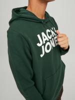 Jack & Jones hombre Sudadera con Capucha y bolso frontal Grosor 270 grs Mod JJCORP Logo estampado Moda Casual Informal Hombre - details 8