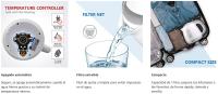 AIGOSTAR Hervidor de Agua - Base 360º, Filtro Desmontable, Sistema de Protección Contra la EbullicióN en Seco. (1 L, 1100W) - details 1