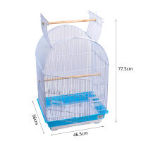 Jaula SMELL & SMILE para Pájaros con Comedero y Palos - details 0