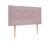 DHOME Cabecero Capitone Tapizado Polipiel o Tela Acualine con 8cm de Grosor Cabezales de Cama Acolchado Capitoné Cabeceros de Cama (Salmón Tela) - details 6