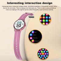Reloj Inteligente NORTH EDGE G98 con Pantalla AMOLED Moda Medición de Oxígeno y Presión Sanguínea 150+ Modo de Ejercicio Pasos Calorías Material de Banda de Goma Color Negro Forma Redonda - details 5
