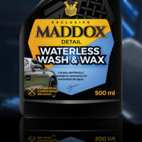 Maddox Detail - Waterless Wash & Wax - Cera Carnauba Coche. Limpieza Sin Agua Para Coches. Abrillantador Coche Cera Coche Brillo de la Pintura con Fácil Aplicación. Cera Liquida Coche, 500 ml - details 2