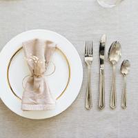 Monix Florencia - Juego cubiertos 24 piezas con chuletero acero inoxidable. Acabado pulido brillante. Espesor 2,5mm 6 comensales - details 1