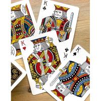 Fournier Bicycle USPCC Baraja poker 1885 Magos Trucos Ilusionismo Cartas Magia Adultos Colección Coleccionable Jugar Cartas Juego mesa Elegancia victoriana Maquinaria Engranajes Regalo ideal Espectáculo Escenario - details 3