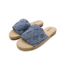 Calzados Soraia, sandalia de yute y tejido tipo macramé, sandalias planas, Sandalias verano, Zapatos para mujer - details 11