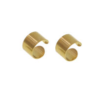Pendiente de acero inoxidable para hombre y mujer, anillo de cartílago falso sin perforación, joyería corporal, piercing de hélice falsa, 2 piezas, 16g - details 12
