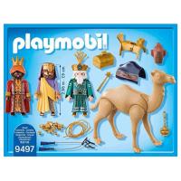 Reyes Magos Playmobil (9497) Navidad con figuras de Melchor, Gaspar, Baltasar y camello - details 2