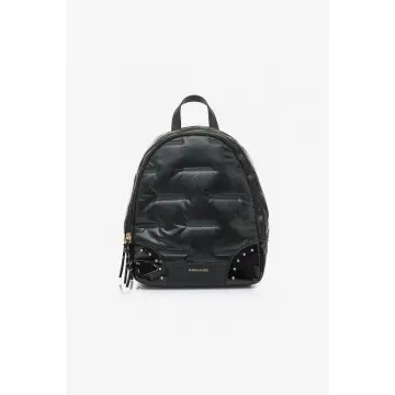 Mochila negra bershka sale