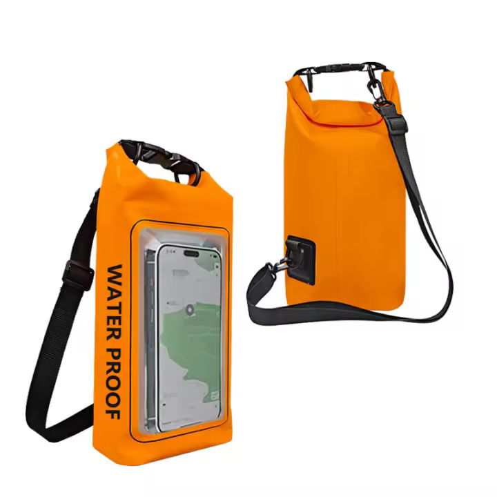 Bolsas impermeables para móvil, bolso seco de PVC de 2l para natación, Rafting, surf, gimnasio, deportes al aire libre, accesorios de playa - 1