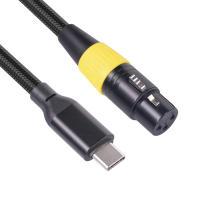 Cable de audio para micrófono USB C tipo C a XLR de 3 pines - details 2