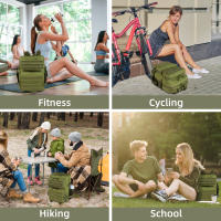 Mochila Táctica Militar Rucksack de Asalto Molle para Viajes al Aire Libre Caza y Campamento - details 7
