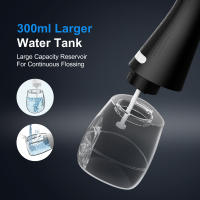 Fairywill Irrigador de Agua Portátil Limpieza Dental a Prueba de Agua con 5 Boquillas para Focos, Viajes - details 5