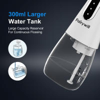 Fairywill Irrigador de Agua Portátil Limpieza Dental a Prueba de Agua con 5 Boquillas para Focos, Viajes - details 9