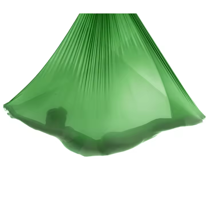 Hamaca De Yoga Aérea 5 x 2.8M , Inicio Yoga antigravedad Microelástica Hamaca Sling , Yoga Estiramiento , Yoga Gimnasio - 1