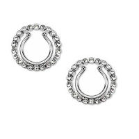 Gema de cristal circular para adultos, protector sin perforación, joyería corporal falsa con agujero de 8mm, cubierta de escudo, juguete para piercing, 1 par - details 5