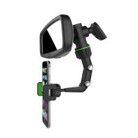 Soporte de teléfono giratorio para coche, soporte multifuncional para espejo retrovisor, navegación GPS, 360 grados - details 15