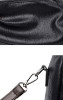 Bolso de mano de cuero PU suave para mujer, bolso cruzado de gran capacidad, bolso de viaje de negocios, bolso de mano Vintage, invierno, nuevo - details 14