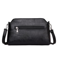 Bolso de hombro Vintage de cuero PU para mujer, bandolera pequeña de empalme, diseño de lujo, bolso de viaje para compras - details 12