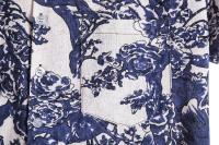 Camisa floral holgada y holgada informal para vacaciones en la playa de Hawaii - details 22
