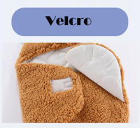 Mantas suaves para bebé recién nacido, sacos de dormir de lana de invierno, ropa de cama gruesa para recién nacido, saco de dormir cálido para bebé de 0 a 9 meses - details 2
