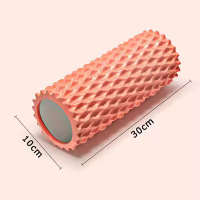 Rodillo de espuma de alta densidad para ejercicio, masajeador muscular de tejido profundo para yoga y pilates - 1