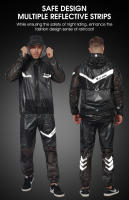 WEST BIKING-chubasquero impermeable para ciclismo para hombre y mujer, camiseta reflectante para bicicleta eléctrica, chaqueta deportiva para bicicleta de montaña y carretera - details 8