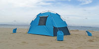 Tienda de Playa Grande para 4 Personas Refugio Solar Protector UV Ideal para Jardín, Parque, Barbacoa, Patio, Pesca - details 20