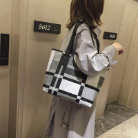 Bolso de hombro de cuero PU de gran capacidad para mujer, Bolsa de compras informal, a la moda, de lujo - details 7