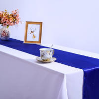 Mantel de Satén de Lujo para Bodas y Eventos 10PCS Decoración de Mesa de Boda para Casa Lienzo de Mesa de Dinner Hecho en China Material de Poliéster - details 4