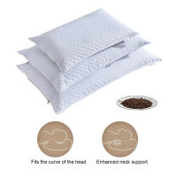 Cojín de Almohada para Protección de Cuello NUBECOM en Forma de Cuadro de Buckwheat Relleno de Algodón a Prueba de Portasuelos para Hogar Sofá Oficina Para Dormir - details 8