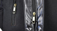 Mochila de lentejuelas de gran capacidad para mujer, bolso de lujo con bordado de pavo real, informal, de viaje - details 17