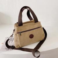 Bolso de mano informal de lona para mujer, bandolera de hombro de gran capacidad, de diseñador, para compras - details 5