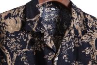 Camisa floral holgada y holgada informal para vacaciones en la playa de Hawaii - details 25