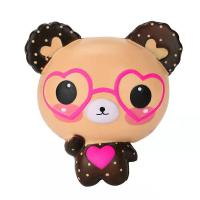 Bola de estrés de elevación lenta para niños, juguetes de comida para apretar, animales Kawaii, Jumbo, Squishy, unicornio, pastel, ciervo, Panda - details 16