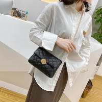 Bolso de Hombro de Diamante en Red para Mujeres Bolso Cruzado de Cuero PU con Cadena de Lujo Bolso de Mensajero Bolso de Mano y Cartera - details 6