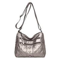 Bolso de Hombro de Cuero Suave Vintage para Mujer Gran Capacidad Bolso Cruzado de Moda Bolso de Mano de Lujo para Madre - details 18