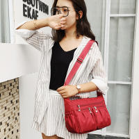 Bolso de hombro de nailon para mujer, bandolera impermeable con múltiples bolsillos, de gran capacidad, Oxford, de viaje - details 11