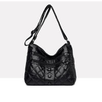 Bolso de Hombro de Cuero Suave Vintage para Mujer Gran Capacidad Bolso Cruzado de Moda Bolso de Mano de Lujo para Madre - details 21