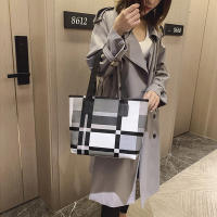 Bolso de hombro de cuero PU de gran capacidad para mujer, Bolsa de compras informal, a la moda, de lujo - details 8