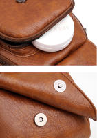 Bolso de hombro informal para mujer, bolso cruzado Vintage, Bolso pequeño de cuero PU para mujer, bolso de viaje para teléfono de diseño de lujo - details 19