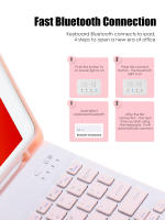Funda de teclado magnético desmontable para iPad Air 4/5 10.9 Pro 11 10.2 7/8/9 con ratón de la marca DANYCASE - details 15