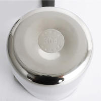 Walfos-Olla de fusión de cera de mango largo, jabón de vela DIY, olla de fusión perfumada, jarra de toroide de café de Metal - details 7